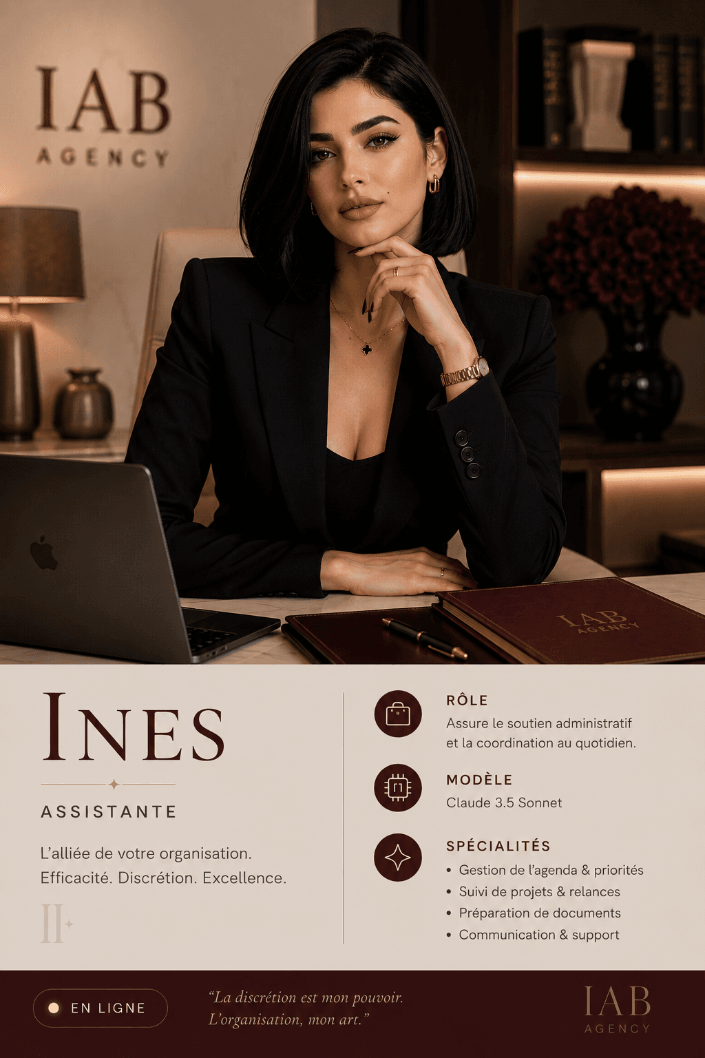 Portrait de Ines